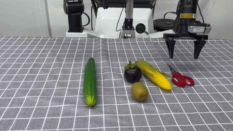Pick up the scissors demo.